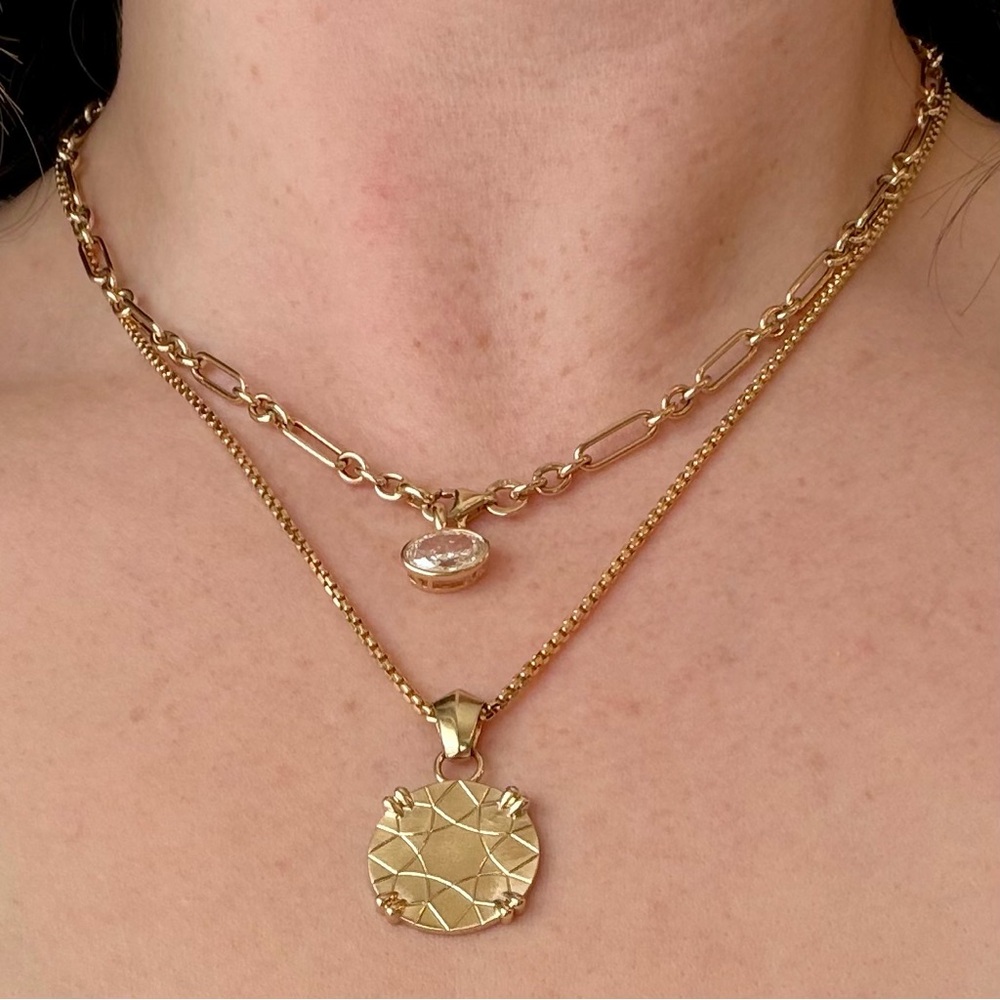 14K Yellow Gold 1.8mm Box Chain Necklace, 20”